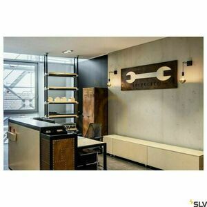 Wall Bracket SLV FITU Crane Base Black Steel 1004682 small 5