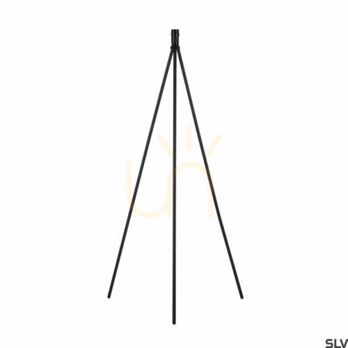 Check Floor Lamp SLV FENDA Black E27 Aluminum 155490