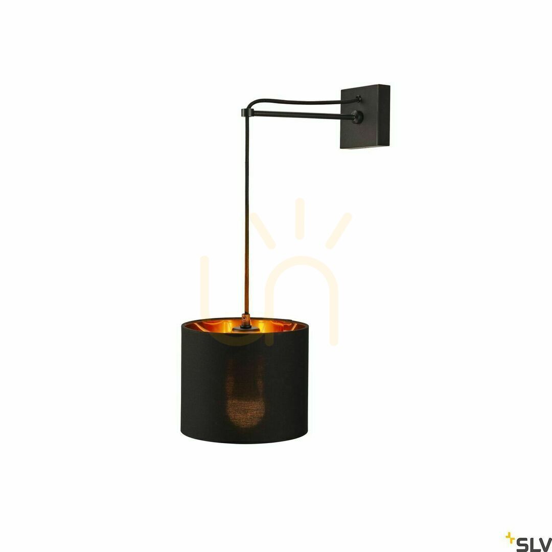 Preview Lampshade SLV FENDA Black Copper Textile 30 cm 155592 Lampshade SLV FENDA Black Copper Textile 30 cm 155592