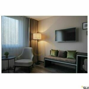 Floor Lamp SLV FENDA Black Steel E27 145 cm 155790 3 Floor Lamp SLV FENDA Black Steel E27 145 cm 155790 small 3