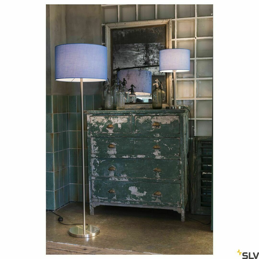 Check Floor Lamp SLV FENDA Grey E27 60W 145 cm 155795 Floor Lamp SLV FENDA Grey E27 60W 145 cm 155795
