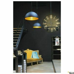 Pendant Light SLV FORCHINI M PD-1 Black/Gold 50 cm E27 155930 3 Pendant Light SLV FORCHINI M PD-1 Black/Gold 50 cm E27 155930 small 3