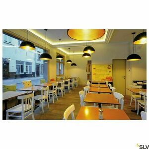 Pendant Light SLV FORCHINI M PD-1 Black/Gold 50 cm E27 155930 4 Pendant Light SLV FORCHINI M PD-1 Black/Gold 50 cm E27 155930 small 4
