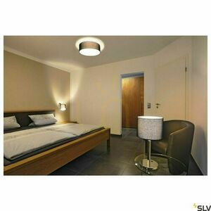 Ceiling Light SLV TENORA CL-1 Black 50 cm Steel Textile 156050 small 2