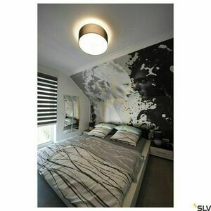 Ceiling Light SLV TENORA CL-1 Black 50 cm Steel Textile 156050 small 3