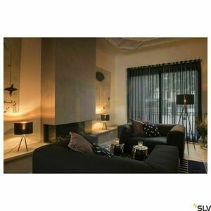 Lampshade SLV FENDA Black Copper Textile 45.5 cm 156122 5 Lampshade SLV FENDA Black Copper Textile 45.5 cm 156122 small 5