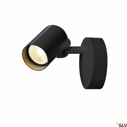 Check Surface-Mounted Lamp SLV HELIA Black 10W 3000K 700lm 156500