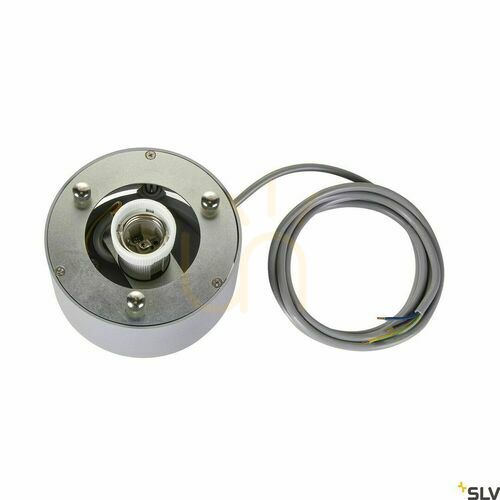 Check Pendant Light SLV PARA DOME E27 Grey Aluminum 12.7 cm 1005215