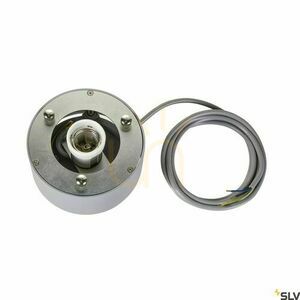 Pendant Light SLV PARA DOME E27 Grey Aluminum 12.7 cm 1005215 small 0