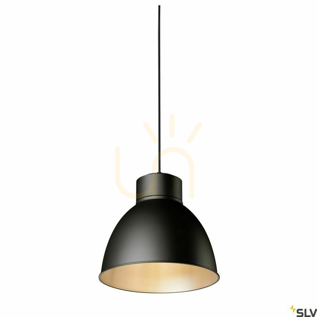 View Aluminum Reflector SLV PARA DOME Black 30.8 cm 1005216 Aluminum Reflector SLV PARA DOME Black 30.8 cm 1005216