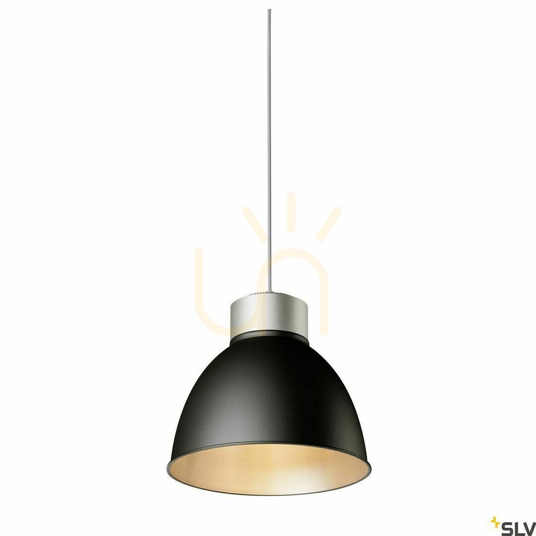 Preview Aluminum Reflector SLV PARA DOME Black 30.8 cm 1005216 Aluminum Reflector SLV PARA DOME Black 30.8 cm 1005216