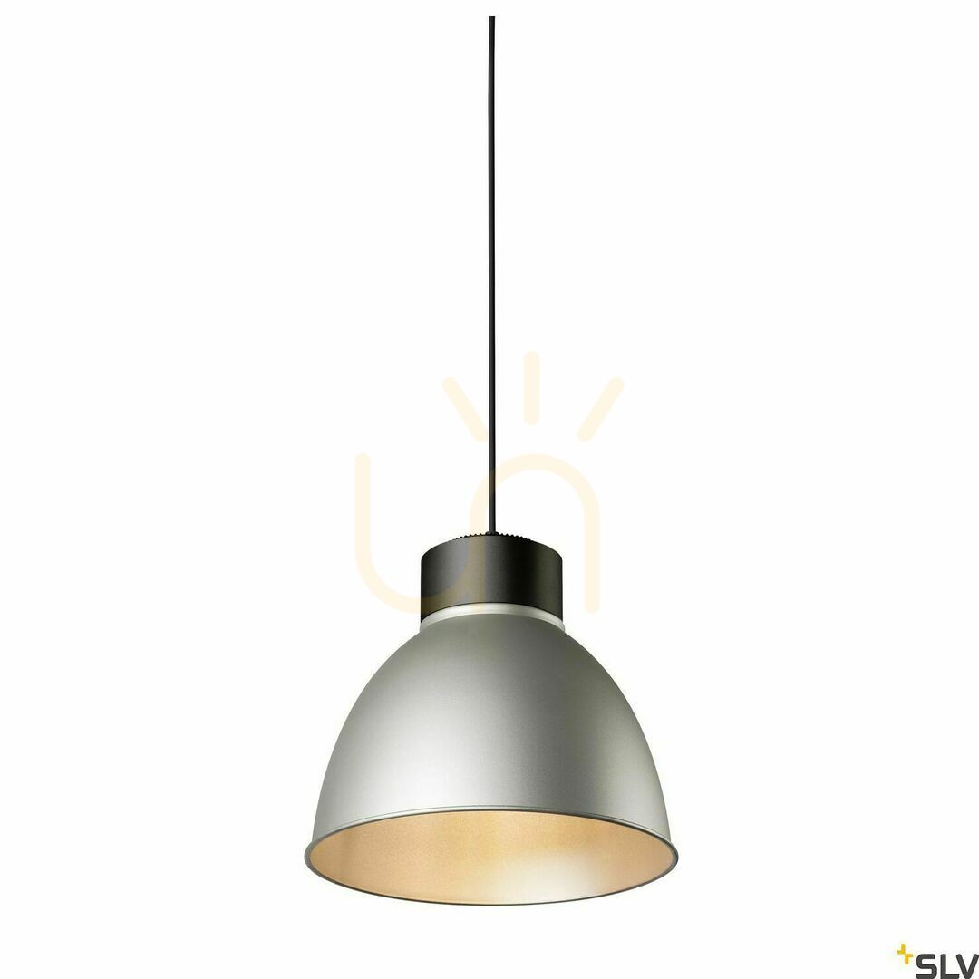 View Aluminum Reflector SLV PARA DOME Grey 30.8 cm 1005217 Aluminum Reflector SLV PARA DOME Grey 30.8 cm 1005217
