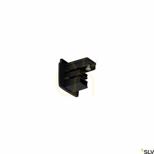 Check End Cap SLV S-TRACK System 3-Phase Busbar Black Plastic 175060