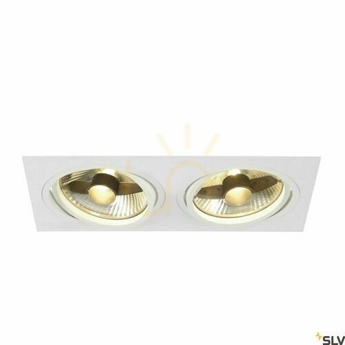 Check Recessed Light SLV NEW TRIA 2 ES111 White 75W 113841