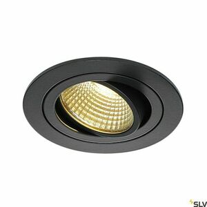 Recessed light SLV NEW TRIA 1 Set black 8W 2700K 113870 small 0