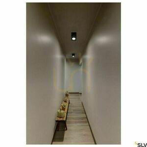 Ceiling Light SLV TRILEDO SQUARE CL Black LED 7.6W 3000K 113940 small 3