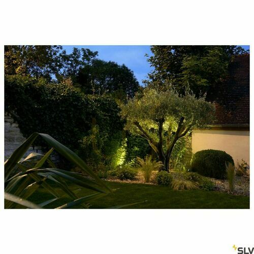 Check Outdoor Spike Spotlight SLV Nautilus XL Black 11W IP65 Aluminum 227410