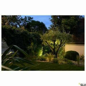 Outdoor Spike Spotlight SLV Nautilus XL Black 11W IP65 Aluminum 227410 small 1