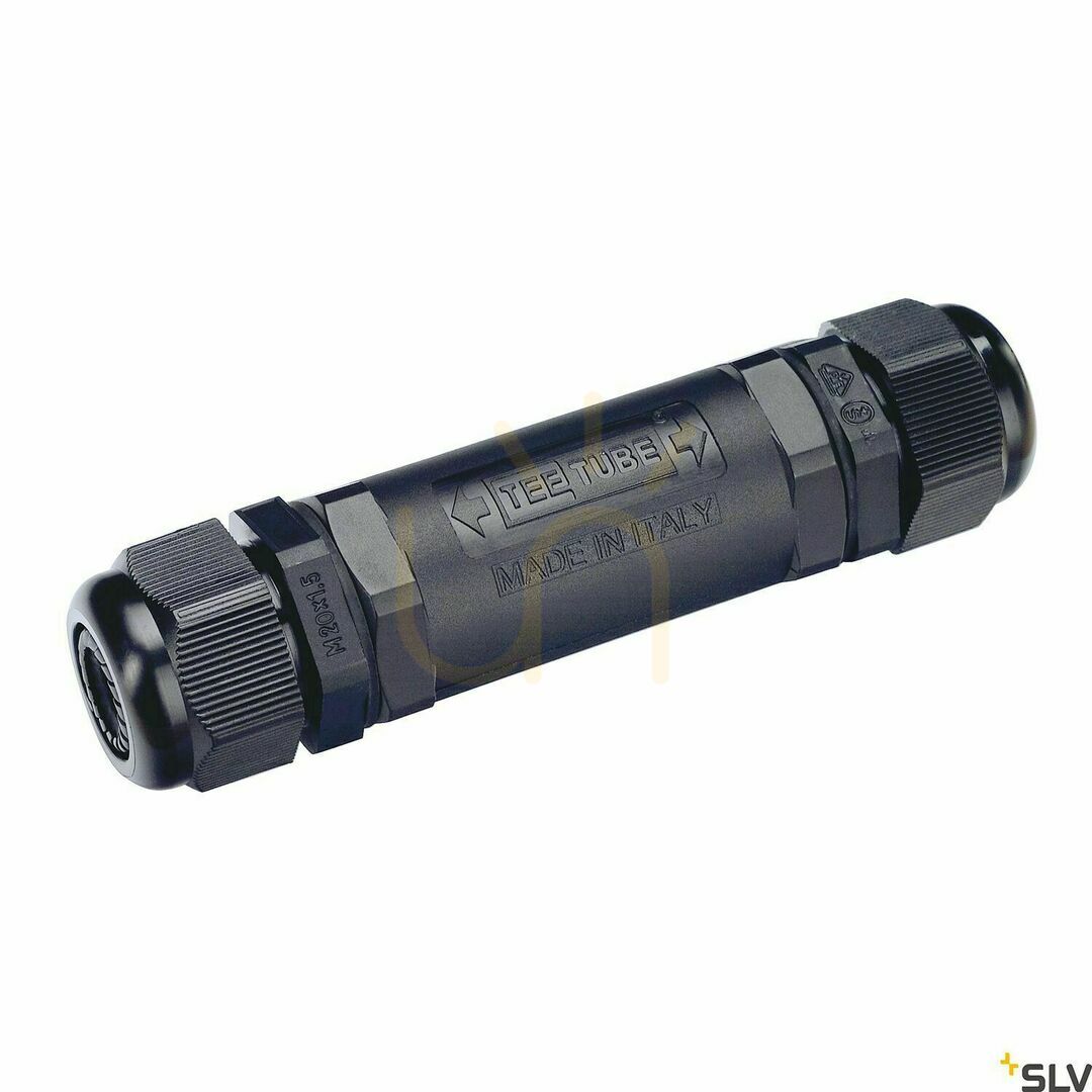 Junction Box SLV Zubehör 5-Pin IP68 Black 230V 228725