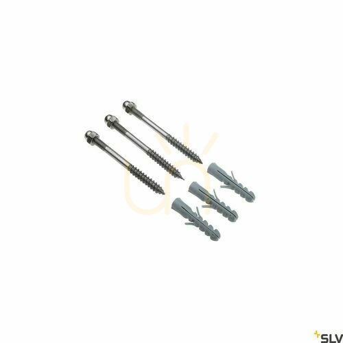 Check Stainless Steel Mounting Screw Set SLV Zubehör Universal 228752