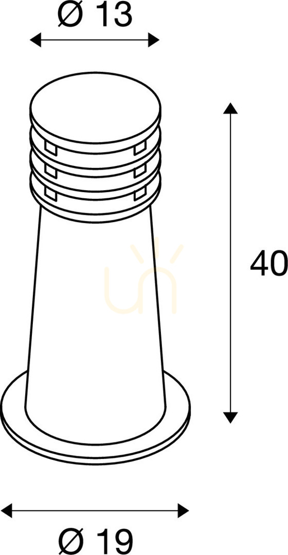 Check Outdoor Post Light SLV RUSTY 40 Rusty FeCSi Steel IP55 229020 Outdoor Post Light SLV RUSTY 40 Rusty FeCSi Steel IP55 229020