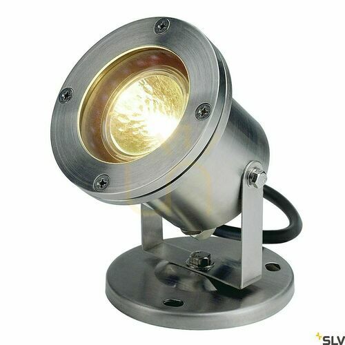 Check Outdoor Spot Light SLV Nautilus 229090 Stainless Steel IP67 12V 35W
