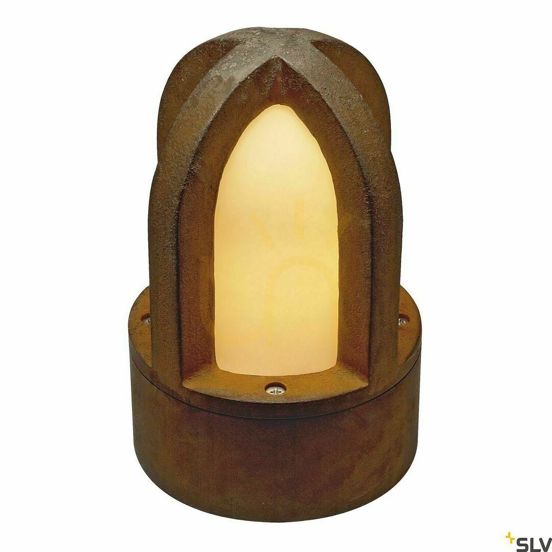 View Outdoor Post Light SLV Rusty Cone Rust 24 cm E27 IP55 229430 Outdoor Post Light SLV Rusty Cone Rust 24 cm E27 IP55 229430