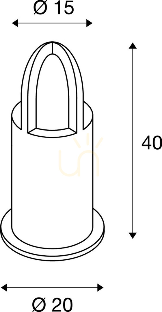 Display Outdoor Post Light SLV RUSTY CONE Rusty 40 cm IP55 229431 Outdoor Post Light SLV RUSTY CONE Rusty 40 cm IP55 229431