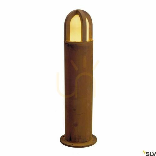 Check Outdoor Post Light SLV RUSTY CONE 70 Rust 11W IP54 229432