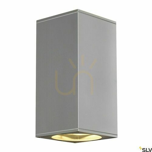Check Outdoor Wall Light SLV BIG THEO Gray Up/Down IP44 229574