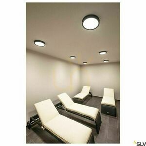 External Ceiling Light SLV AINOS Anthracite 21W 3000K IP44 229965 small 3