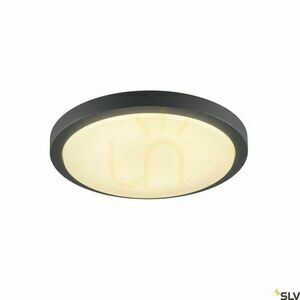 External Ceiling Light SLV AINOS Anthracite 22W 3000K IP44 30cm 229975 small 0