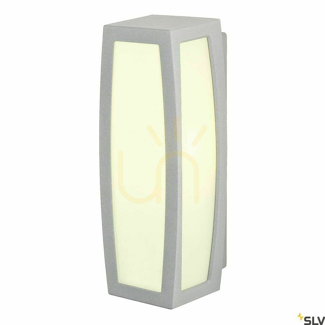 View Outdoor Wall Light SLV MERIDIAN Box Grey Motion Sensor IP54 25W 230084 Outdoor Wall Light SLV MERIDIAN Box Grey Motion Sensor IP54 25W 230084