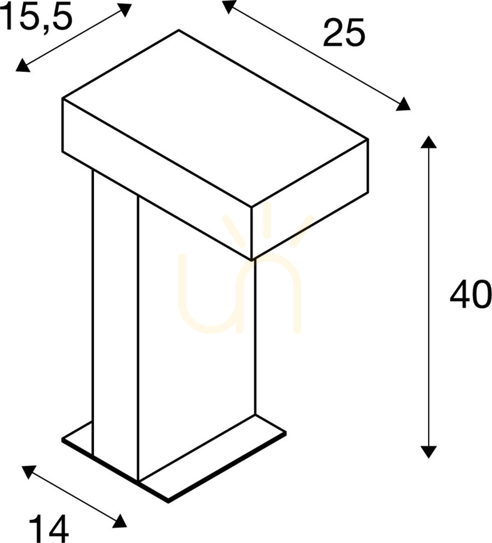 View Outdoor Post Light SLV Rusty Pathlight Rust 40 cm IP44 230090 Outdoor Post Light SLV Rusty Pathlight Rust 40 cm IP44 230090