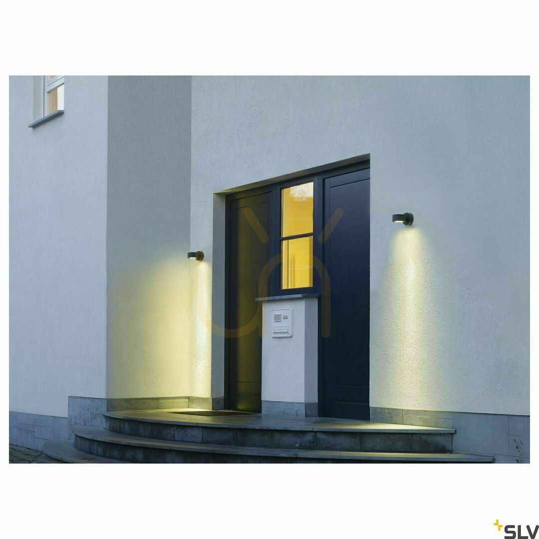 Display Outdoor Wall Light SLV SITRA Anthracite IP44 Aluminum 230355 Outdoor Wall Light SLV SITRA Anthracite IP44 Aluminum 230355
