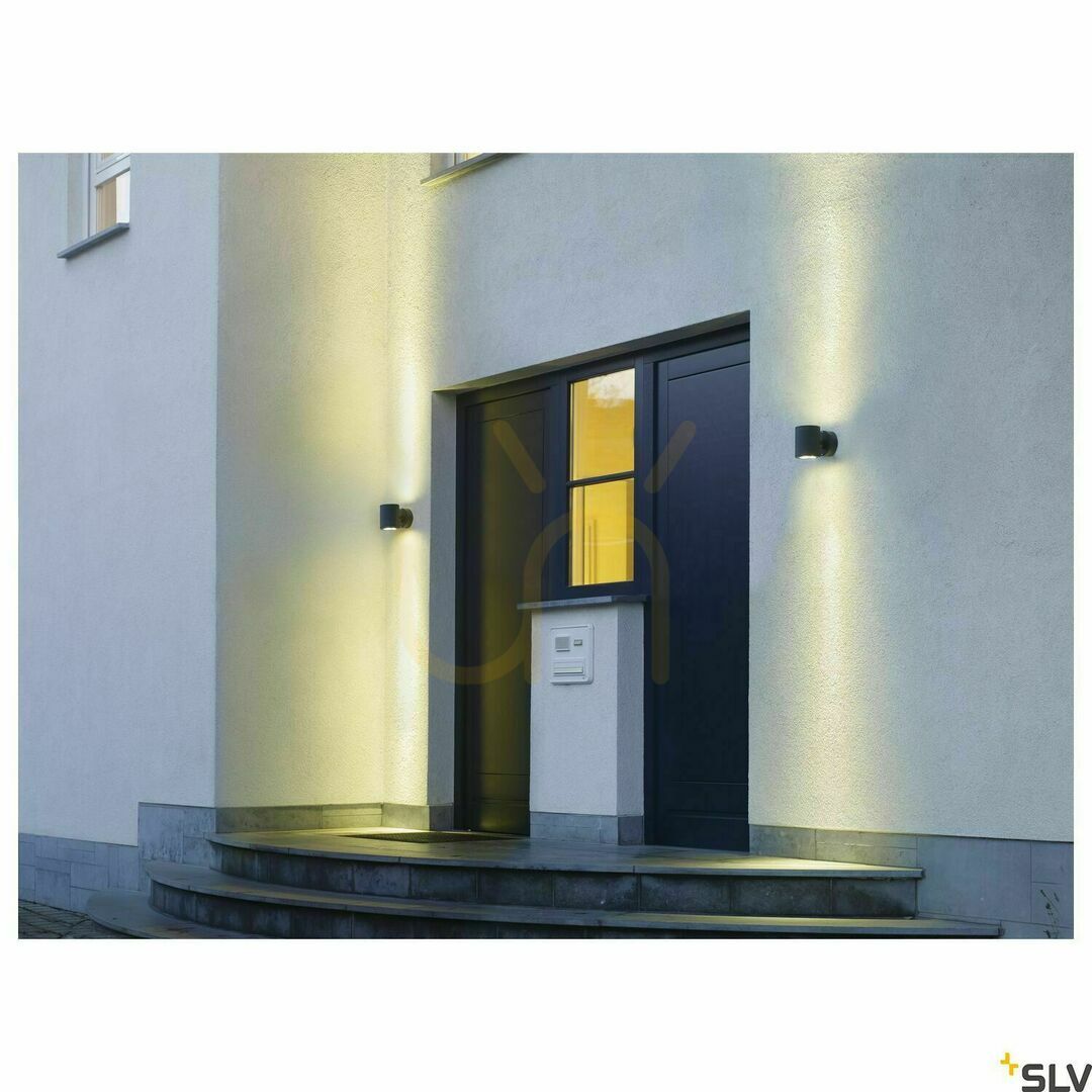 Display Outdoor Wall Light SLV SITRA Up/Down Anthracite IP44 230365 Outdoor Wall Light SLV SITRA Up/Down Anthracite IP44 230365