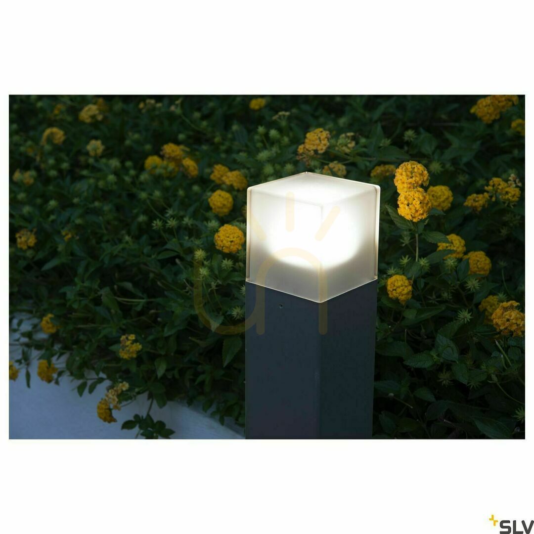 Display Outdoor Post Light SLV GRAFIT 60 Anthracite 60 cm IP44 231225 Outdoor Post Light SLV GRAFIT 60 Anthracite 60 cm IP44 231225
