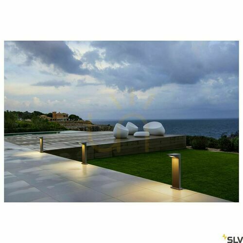 Check SLV IPERI 50 231305 anthracite LED bollard 4.5 W 4000 K IP44