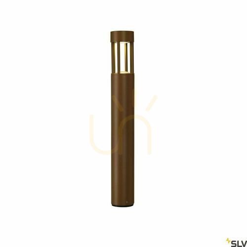 Check Outdoor Post Light SLV SLOTS 65 Rusty 4.5W 3000K IP44 231457