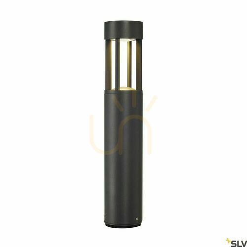 Check Outdoor Post Light SLV SLOTS 45 Anthracite LED 4.5W 3000K IP44 231815