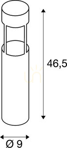 Outdoor Post Light SLV SLOTS 45 Rusty LED 4.5W 3000K IP44 231817 2 Outdoor Post Light SLV SLOTS 45 Rusty LED 4.5W 3000K IP44 231817 small 2