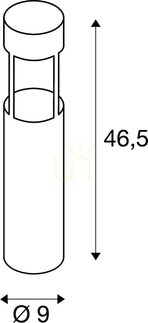 Preview Outdoor Post Light SLV SLOTS 45 Rusty LED 4.5W 3000K IP44 231817 Outdoor Post Light SLV SLOTS 45 Rusty LED 4.5W 3000K IP44 231817