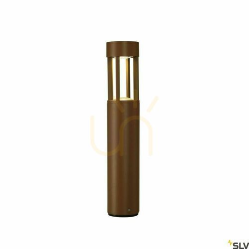 Check Outdoor Post Light SLV SLOTS 45 Rusty LED 4.5W 3000K IP44 231817