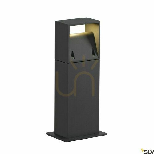 Check Outdoor Post Light SLV LOGS 40 Anthracite 9.5W 3000K IP65 232115