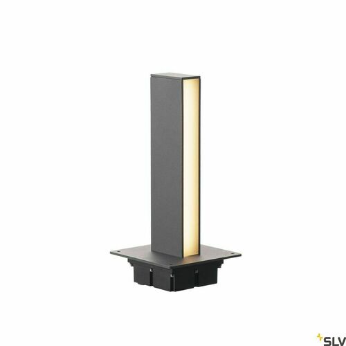 Check Outdoor Post Light SLV H-POL Double Anthracite LED 18W 3000K IP55 232175