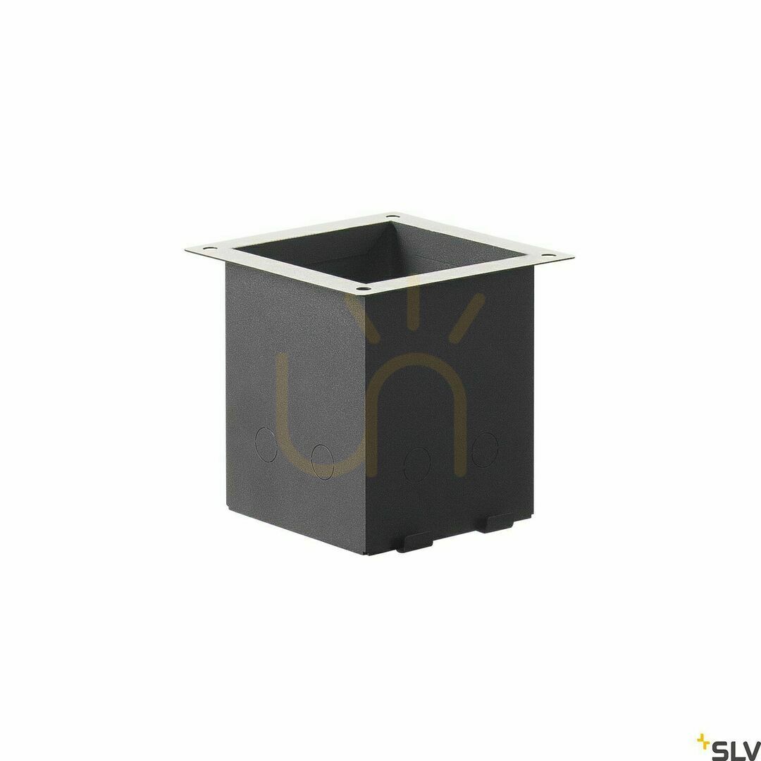 Check Mounting Container SLV H-POL 232195 Black Stainless Steel Mounting Container SLV H-POL 232195 Black Stainless Steel