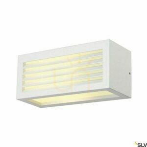 Outdoor Wall Light SLV BOX-L White 18W IP44 Aluminum 232491 small 0