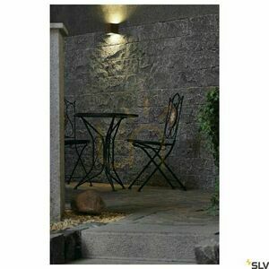 Outdoor Wall Light SLV SITRA CUBE Rusty Up/Down IP44 9W 232537 small 1