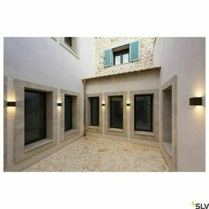 Outdoor Wall Light SLV SITRA CUBE Rusty Up/Down IP44 9W 232537 small 2