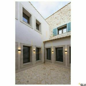 Outdoor Wall Light SLV SITRA CUBE Rusty Up/Down IP44 9W 232537 small 3